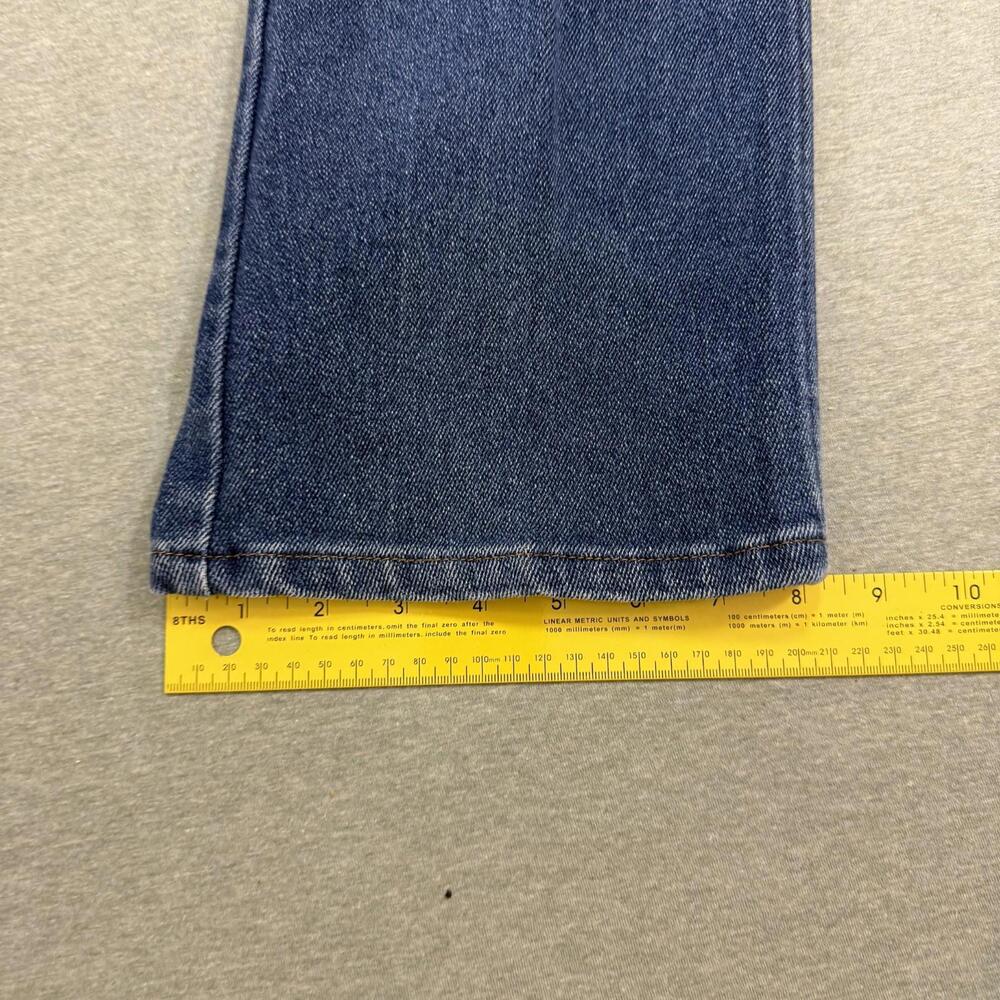 Vintage Levi's Action Jeans Straight Fit Blue Mens 34W 28L Brown‎ Tab - Picture 4 of 8
